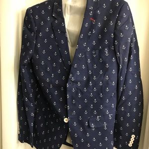 Anchor Dress Blazer and shorts